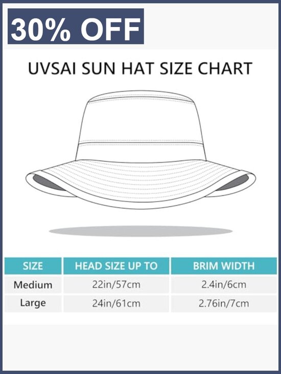 UPF 50+ Foldable Bucket Sun Hat with Patterned Underbrim